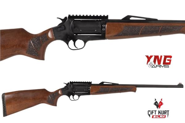 YNG ARMS AHŞAP 36 KALİBRE REVOLVER TOPLU TÜFEK